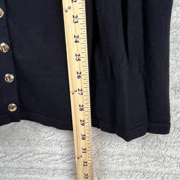 SUSAN GRAVER Striped Lightweight Sweater w/ Slimming Panels Mockneck Large - Picture 15 of 15